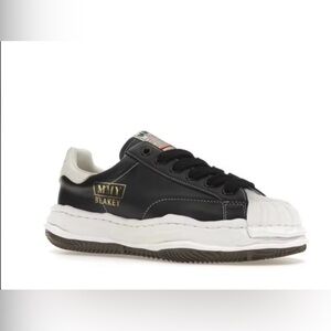 Maison Mihara Yasuhiro Blakey OG Sole Leather Low Black (Size 38)